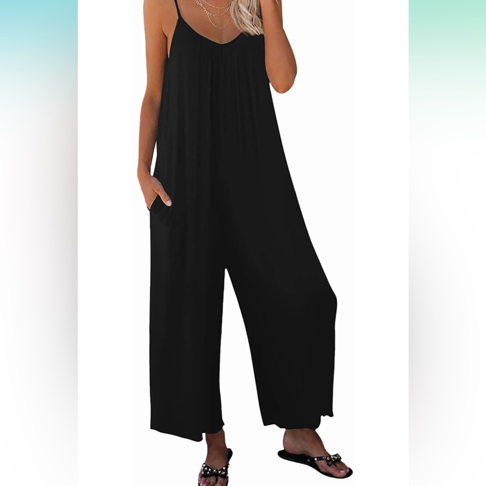 ‼️NWOT‼️Casual adjustable strap jumpsuit